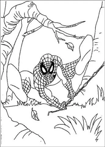 Spiderman Coloring Pages 7